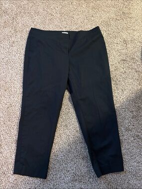 J. Jill Classic Black Women's Straight-Leg Pants
